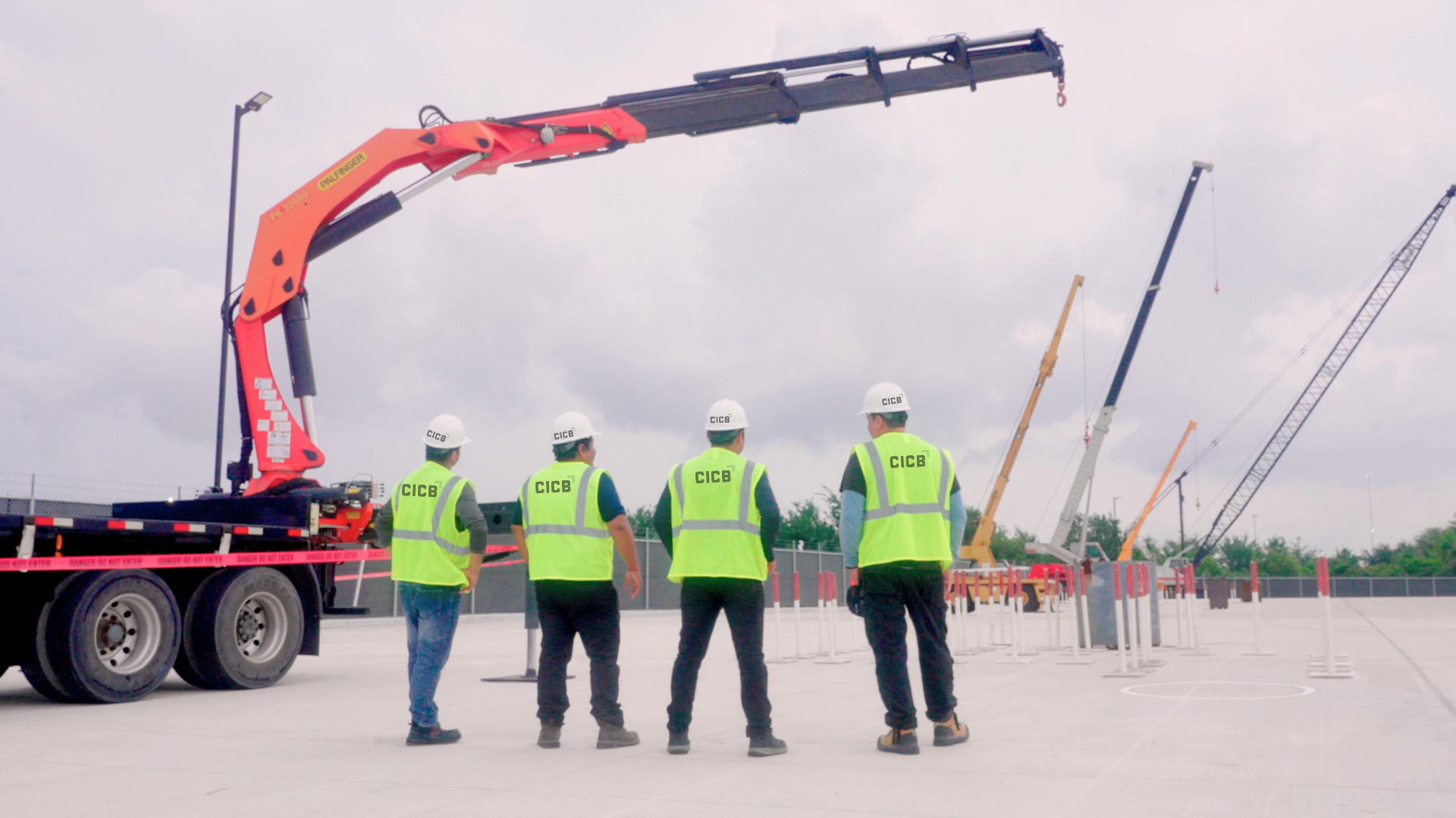 Training on Articulating Crane